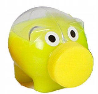 Profesor SLIME Świnka Neon Junior 9 cm žltá