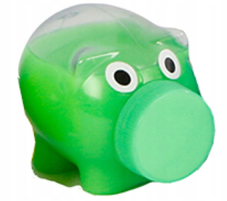 Profesor SLIME Świnka Neon Junior 9 cm