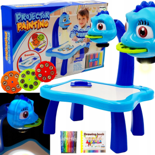 Kreslenie projektor Magnetická tabuľa Dino