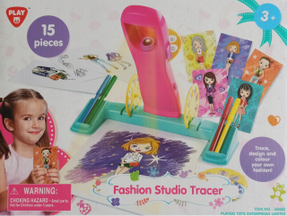 Kreslenie projektor Odevy Fashion Studio Pink 24h