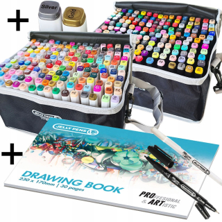 Promarkery Pro Art Set 170ks Original + Bag