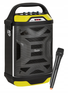 Kit Portable Speaker SD USB MP3 FM BT KARAOKE