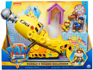Paw Patrol - PSI Patrol Bulldozer Štrk buldozér 3 figúrky