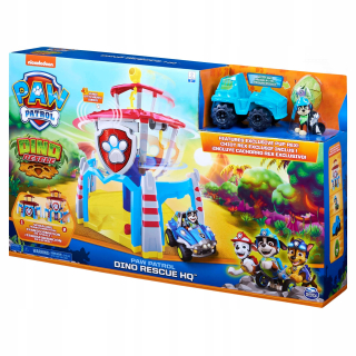 Paw Patrol - Pes Patrol základne Dino Tower + Vehicle 6059295