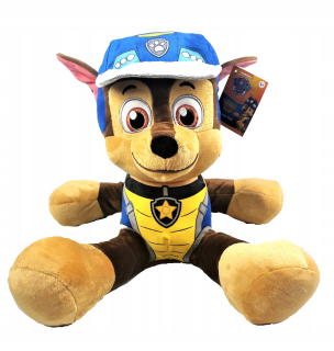 Paw Patrol - Pes Patrol Chase Maskot XXL plyšový 50 cm Cheist