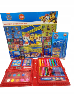 Paw Patrol - Mega umelecký Set 558 Elements PSI Patrol