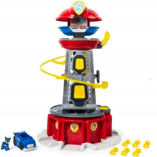 Paw Patrol - PSI Patrol MightyPups - Tower základňa Center + Chase