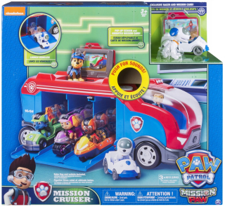 Paw Patrol - PSI Patrol misie Patrolowiec a robopsi Spin