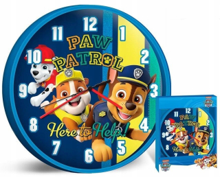Paw Patrol - Hliadka labka Paw Patrol Wall Clock License