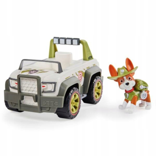 Paw Patrol  - PSI Patrol Vehicle Action a figúrka Tracker 20124642