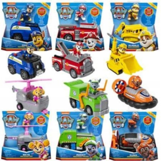 Paw Patrol - PSI Patrol Vehicle Basic s figúrku 6052310