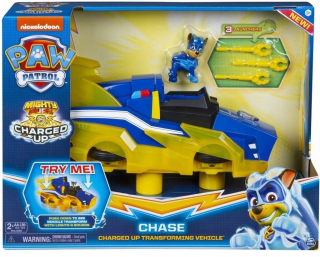 Paw Patrol - PSI Patrol Transforming Chase Vehicle / Spin Mas