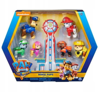 Paw Patrol - PSI Patrol filmu Set 6 postavy