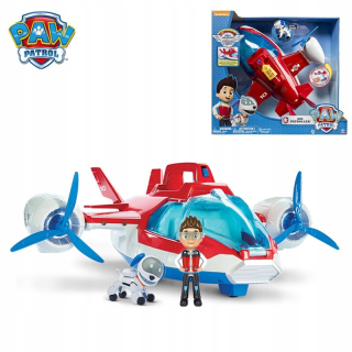 Paw Patrol - Tlapková patrola, Hračkové lietadlo, Robotická psia jachta