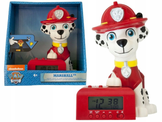 Paw Patrol - DOG PATROL HODINY Marshall Alarm Hodiny Peacock Patrol