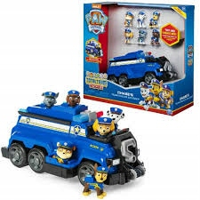 Paw Patrol - PSI Patrol band Chase vozidlá 6 figúrky 6052956