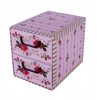 Kartónový box 2 vertikálne zásuvky
