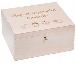 Memoirs Box Metryczka Gift na narodenie !!