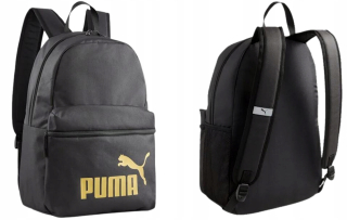 Dámsky školský batoh Puma s nápisom ZLATÝ