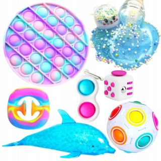 Push Bubble Pop Gnicking Jednoduché hračky 8 902 Žiadne