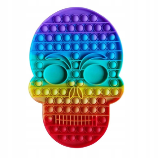 Push Bubble Popit Skull Sensory Toy XL