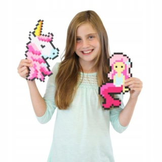 Puzzelki Pixelki Jixelz Puzzle Mermaid Unicorn
