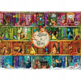 Puzzle 1000 Stitch v čase 70x50cm