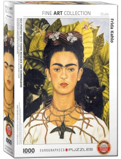 Puzzle 1000 autoportrét Fridy Kahlo, Frida Kahlo