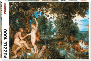 Puzzle 1000 Brueghel a Rubens Paradise a Sin