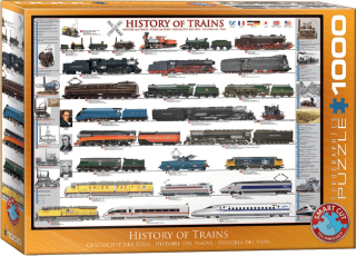 Puzzle 1000 Train príbeh