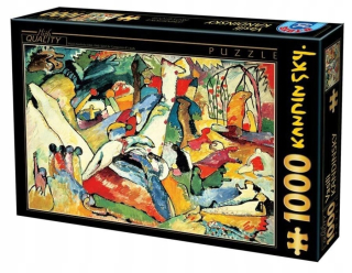 Puzzle 1000 Kandinsky, číslo Zloženie II