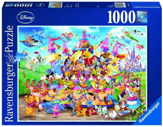 Puzzle 1000 karneval znaky Disney