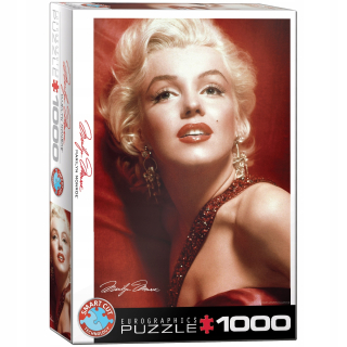 Puzzle 1000 Marilyn Monroe Red portrét 6000-0812