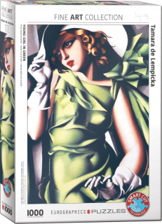 Puzzle 1000 Mladé dievča Tamara de Lempicka