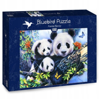Puzzle 1000 z rodiny Pandas