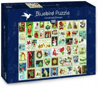 Puzzle 1000 Vianočné pečiatky