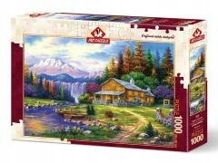 Puzzle 1000 Západ slnka v horách _____________