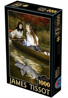Puzzle 1000 El Tissot cez Temžu Maľovanie Maľovanie