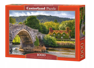 Puzzle 1000 prvky Village Corner vo Walese