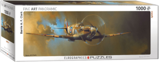 Puzzle 1000 Panoramatický bitka lietadlo, Spitfire