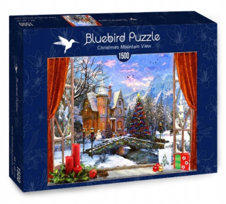 Puzzle 1500 Vianoce na horách
