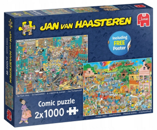 Puzzle 2 x 1000 JVH Shop Music Holiday stresu