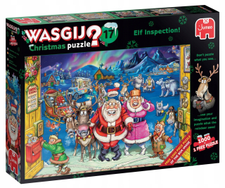 Puzzle 2x1000 Wasgij vianočné 17 Holy Factory