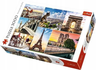 Puzzle 3000 Premium Quality čarovná Paríž 33065