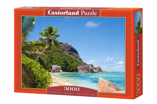 Puzzle 3000 prvky tropické pláže