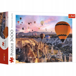 3000el puzzle. Balóny nad Cappadocia