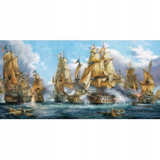 Puzzle 4000 Námorná bitka CASTOR Castorland