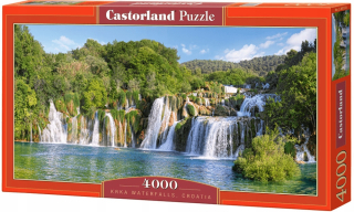 Puzzle 4000. Vodopády Krka, Chorvátsko. 400133