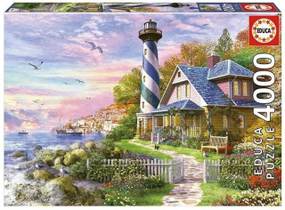 Puzzle 4.000 položiek Majáky