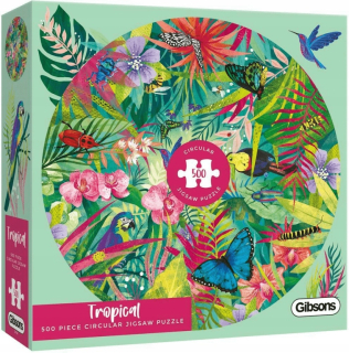 PUZZLE 500 tropický prales (kolo) G3